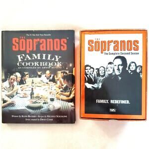 Complete&Sealed- The Sopranos Bundle - Second Season 5 VHS Collection & Cookbook